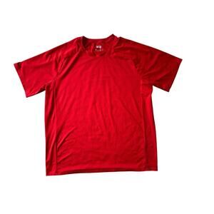 REI Mens T-Shirt, size Large, Performance; Red, Lightweight, quickdry